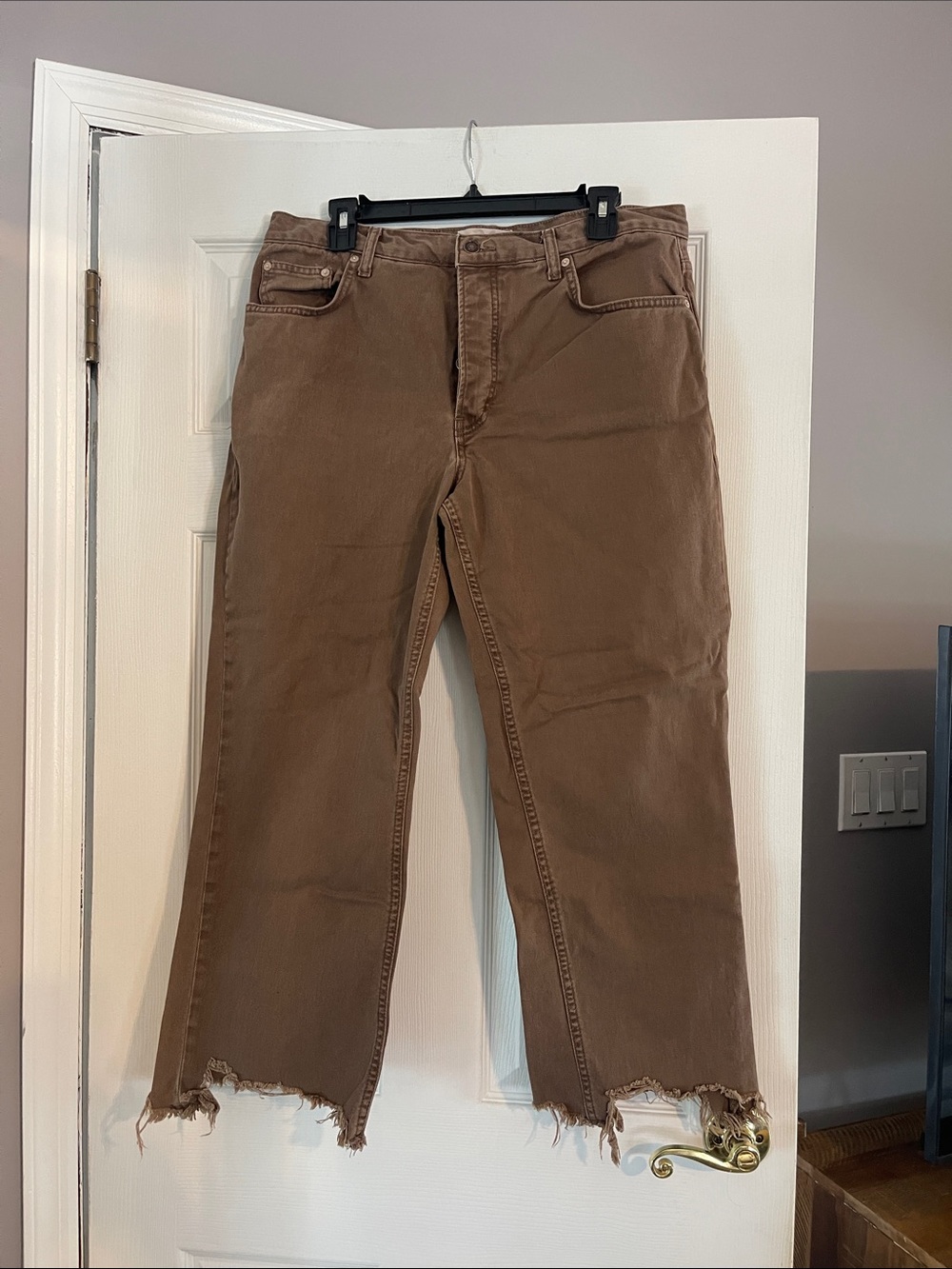 We The Free Brown Denim Jeana